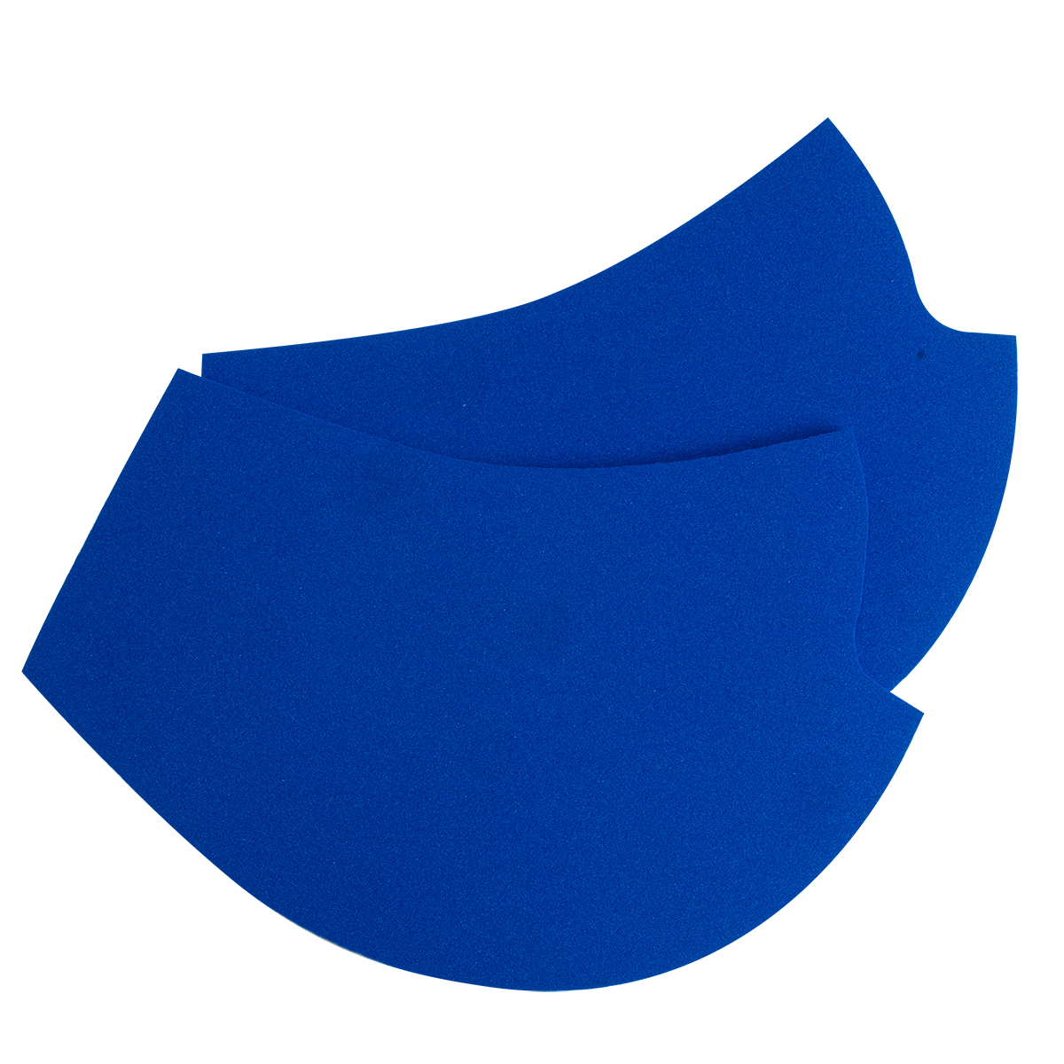 Full Fleece Adjustable Dressage Half Pad - Front Shims