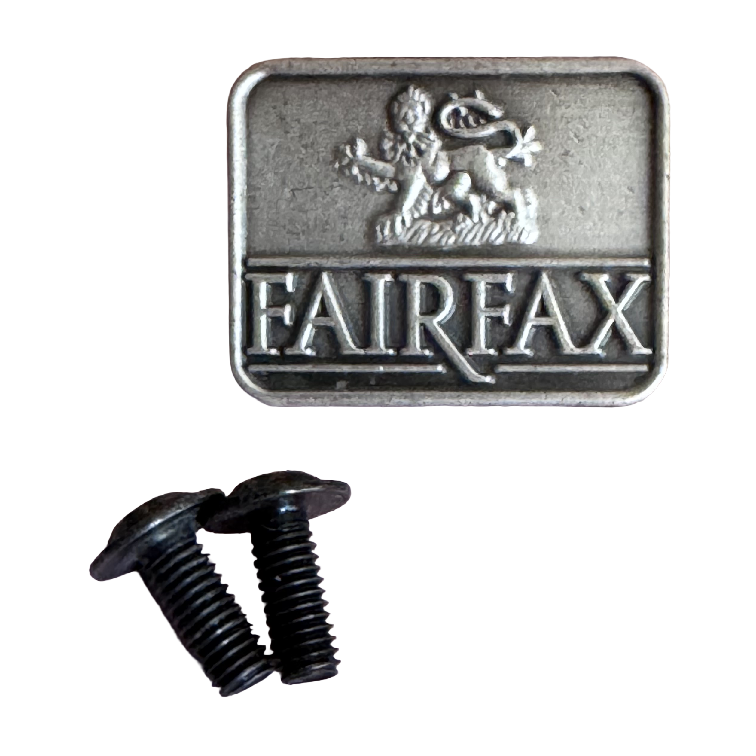 Fairfax Bridle Badge and Screw Set