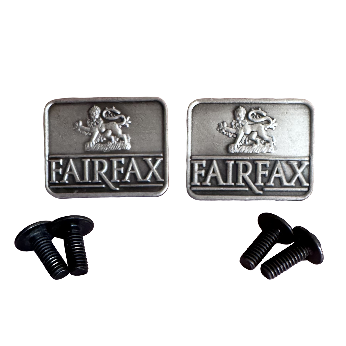 Fairfax Bridle Badge and Screw Set