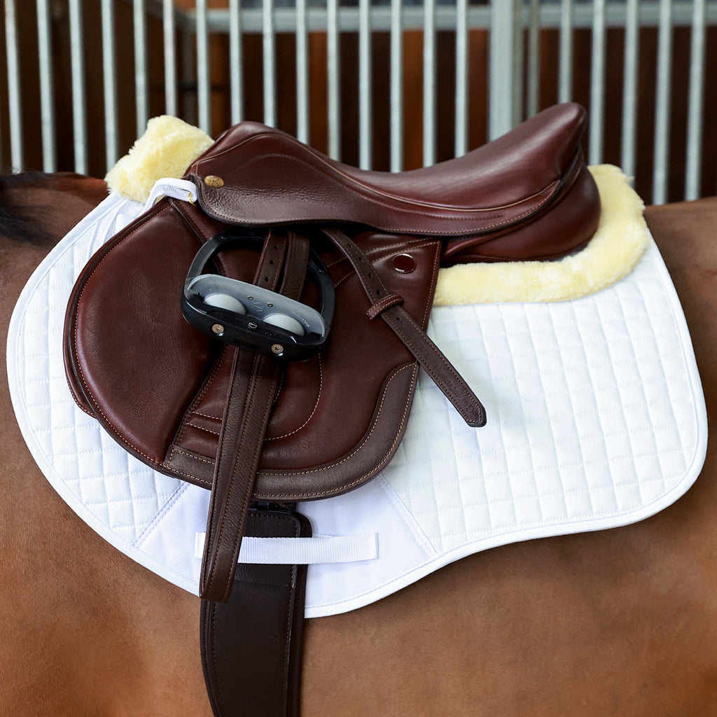 Fleece Trim Adjustable Jump Saddlecloth