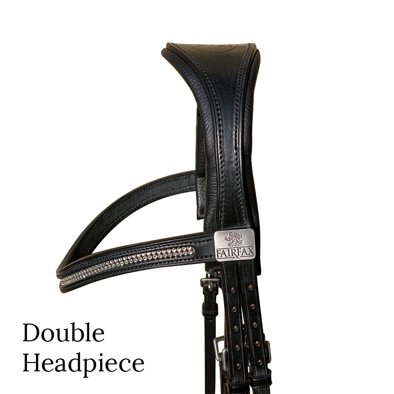 Fairfax Double Separate Headpiece