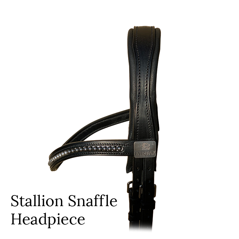 Fairfax Snaffle Separate Headpiece