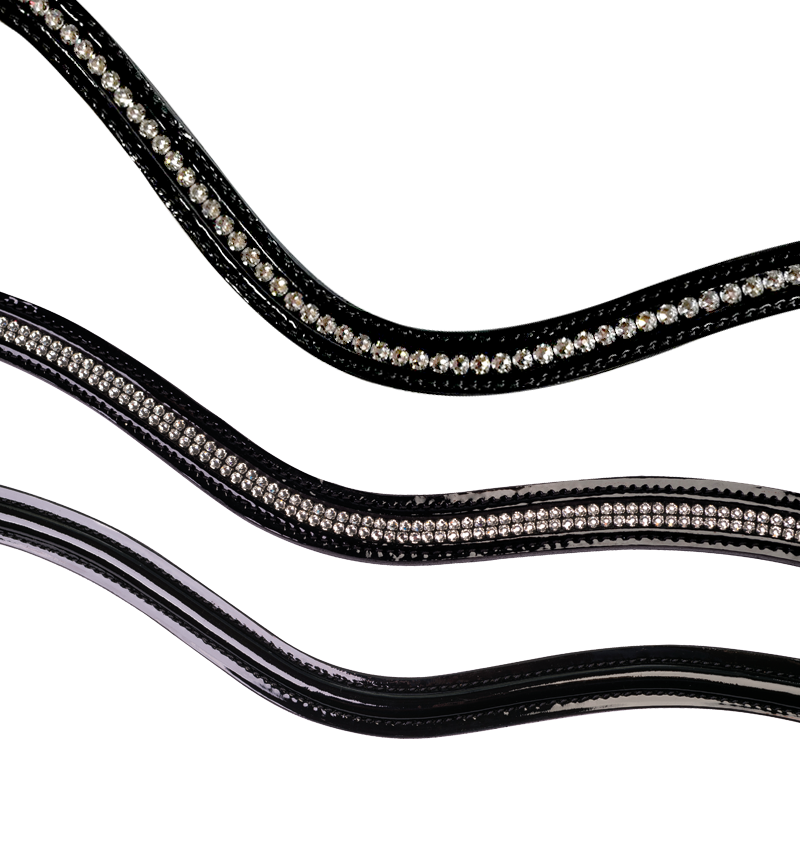 Complete Fairfax Snaffle Bridle with Patent Cavesson Noseband and Browband