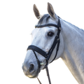 Complete Fairfax Snaffle Bridle with Flash Noseband